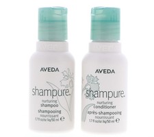 Aveda Shampure Nurturing Shampoo 1.7oz, Nurturing Conditioner 1.7 oz Set