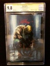 Iron Fist # 1 (2017) Dell Otto Virgin Variant CGC 9.8 SS Signed by Dell Otto NM