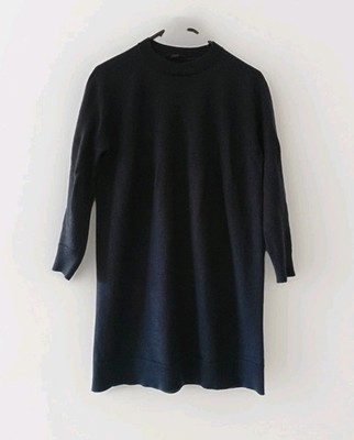 COS Jumper Wool Long Navy Size S