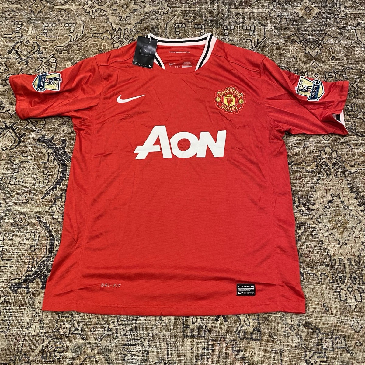 Nike Manchester United Premier League Champions Dri-Fit Soccer