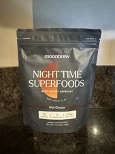 Moon Brew Sleepy Herbal Sleep Rest Relax Refresh Magnesium Hot Cocoa New Sealed