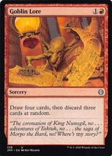 Goblin Lore JMP 328 Normal English NM - MTG