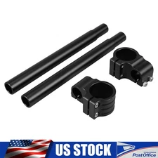 39mm Clip-On Handlebars 1" for Harley Dyna Fat Street Bob Low Rider Super Glide