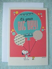 Peanuts Snoopy Birthday Its Your Big Day! Gre...