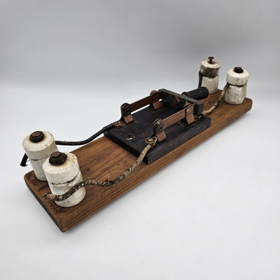 #ad Vintage GE Knife Switch 30 Amp 250 Volts On Display Board $138.18