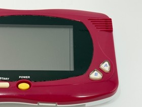 BANDAI WonderSwan Crystal Wine Red Tested Rare Handheld Game Console System JP