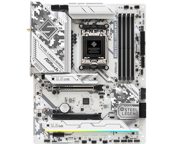 Am5 b650 steel legend wifi amd atx - Immagine 2