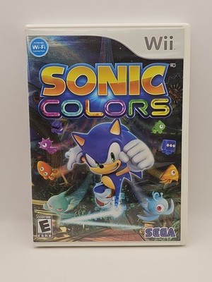 Sonic Colors (Nintendo Wii, 2010) Cib, Tested & Working! Not A Scratch!