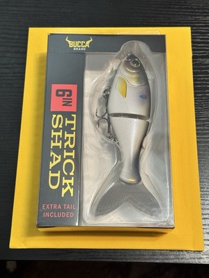 Bucca Trick Shad  6   1.6oz  Slow Sinking  Threadfintastic