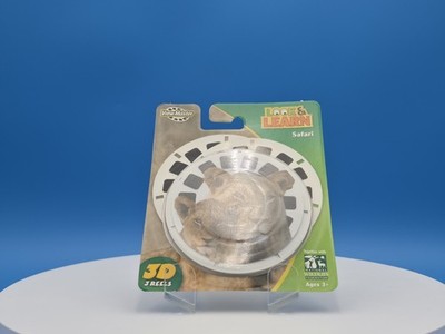 View-Master Look & Learn Animals of The Safari 3D Reels *NEW SEALED*