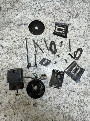 #ad OEM Vintage McCulloch Mac 2 10 PS Chainsaw Engine Miscellaneous Bolts amp; Parts $22.99