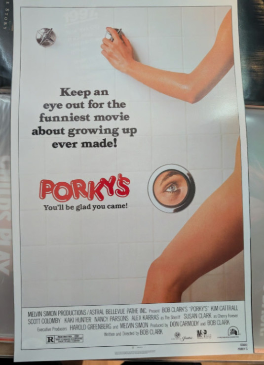 PORKY'S 11x17" Mini Movie Poster - Dan Monahan, Mark Herrier
