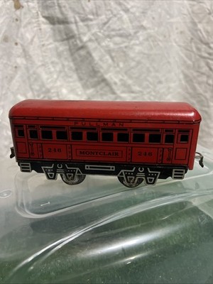 Marx 246 Pullman Montclair O Gauge Electric Train Joy Line Coupler Prewar