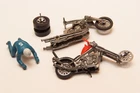 G77 Mattel Hot Wheels Redline era Rrrumblers lot of 2 Parts Bikes