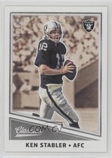 2017 Panini Classics Legends Red Back 201/299 Ken Stabler #119 HOF l8x