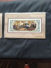 The Patriotic Two Dollar Bill ($2) in Full Color - U.S. Legal Tender Currency