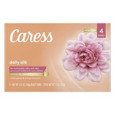 Caress Daily Silk Beauty Soap Bar - 6 X 4 Ounce 