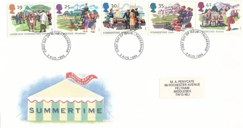 Summertime GB RM FDC Twickenham 1994 (102762)