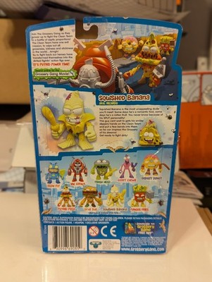 The Grossery Gang Squished Banana Putrid Power Figure, NISB like 9