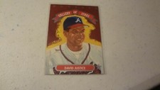 1992 DONRUSS GALLERY OF STARS #GS-9 DAVID JUSTICE BASEBALL CARD