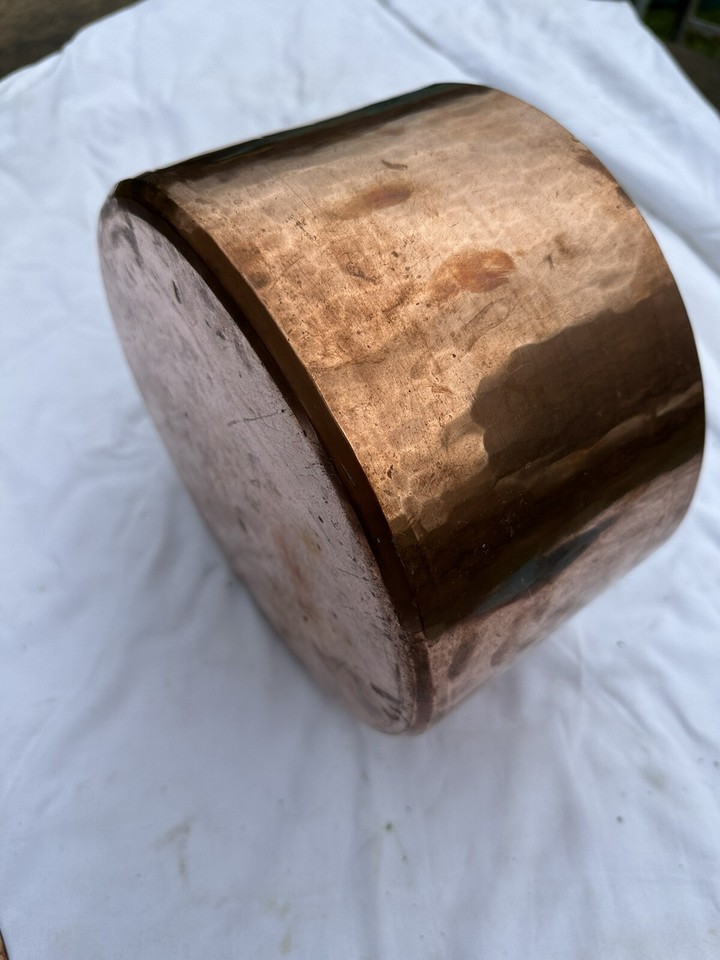 E DEHILLERIN Paris Ancienne Casserole En Cuivre Old French Copper eBay