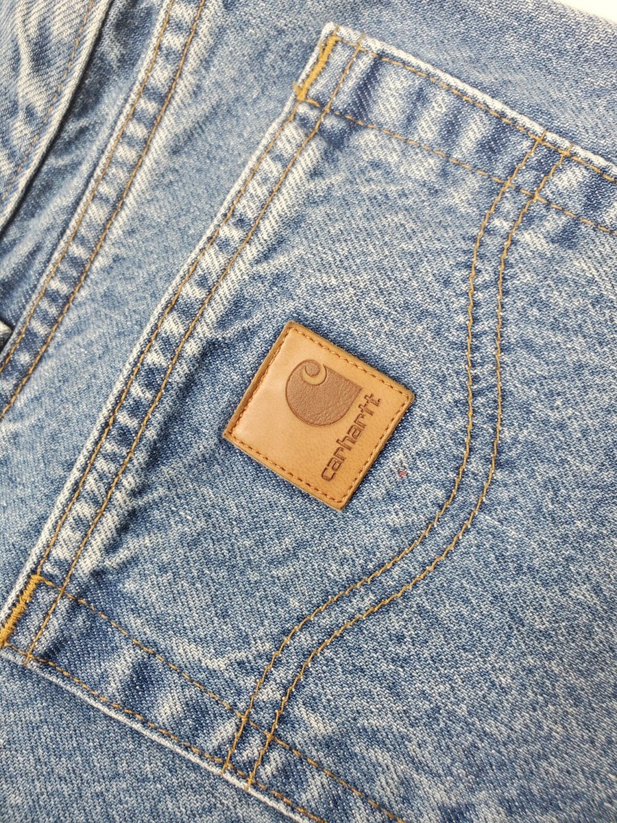 Carhartt B460 LVB Relaxed Fit Men's 38x30 Light Wash Jeans Carhartt B460 LVB Relaxed Fit Men's 38x30 Light Wash Jeans