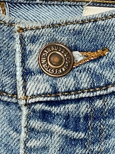 VTG 90s Levis 540 Purple Label Relaxed Fit Jeans Mens 34x34 Distressed Stained - Picture 13 of 19