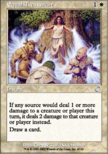 Equal Treatment - Foil NM, English MTG Torment