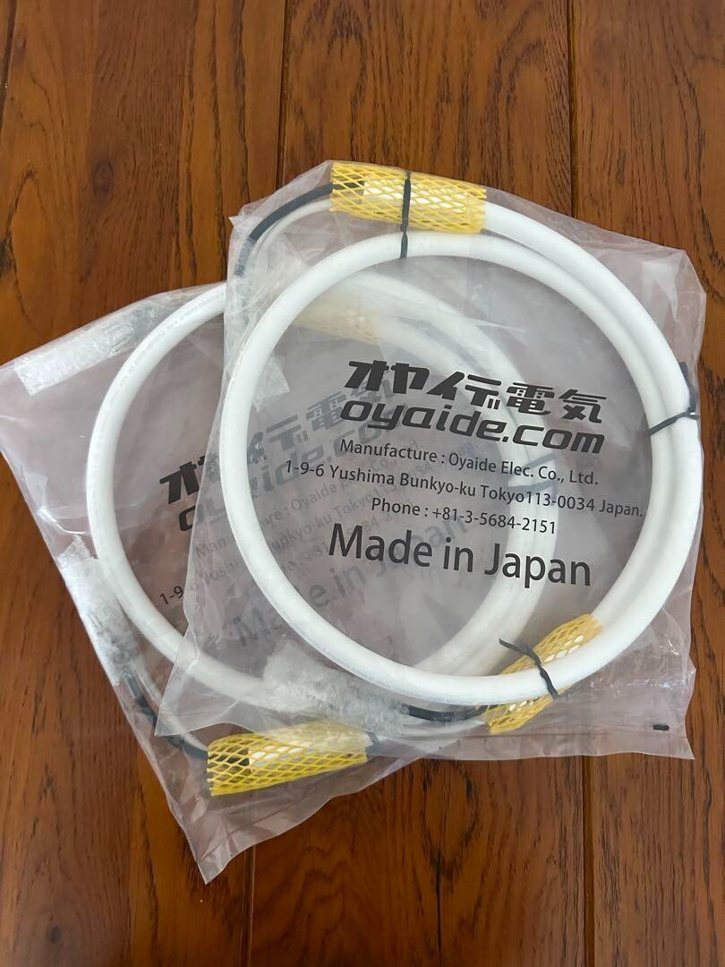 OYAIDE TUNAMI II(NIGO) SP-B V2/1.4m Speaker Cable NIGO SRBN Pair