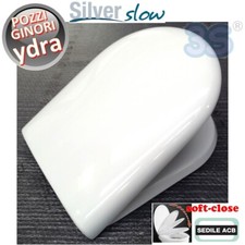Sedile per wc a pavimento YDRA Pozzi Ginori chiusura rallentata SOFT CLOSE - ACB