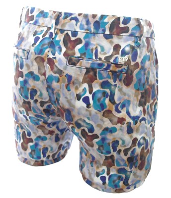 Freeman T Porter Damen Chino Hose Muster Claudia Tortoise Blue Original