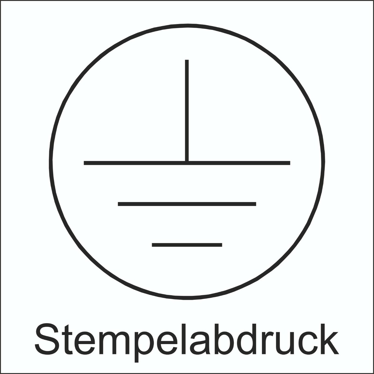 Pickardt Handschlagstempel Für Erdungs- & Schutzleiterzeichen – Restposten, Made In Germany