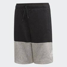 Image of Junior Boys Adidas ED6519 Sport ID Black/Grey Shorts Size 5-6 Years RRP: £25.00