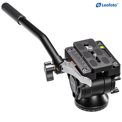 【US Dealer】Leofoto BV-10L (Lever-Release Clamp) Fluid Video Head with Arca Plate