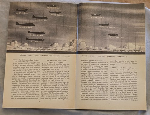 Battle of Britain Old Book let London Blitz 1940 World War II RAF I Home Front - Picture 3 of 9
