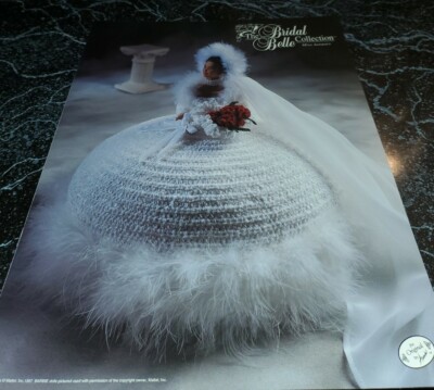 BE3 ANNIE'S ATTIC 1997, THE BRIDAL BELLE COL. -CROCHET MISS JANUARY PATTERN