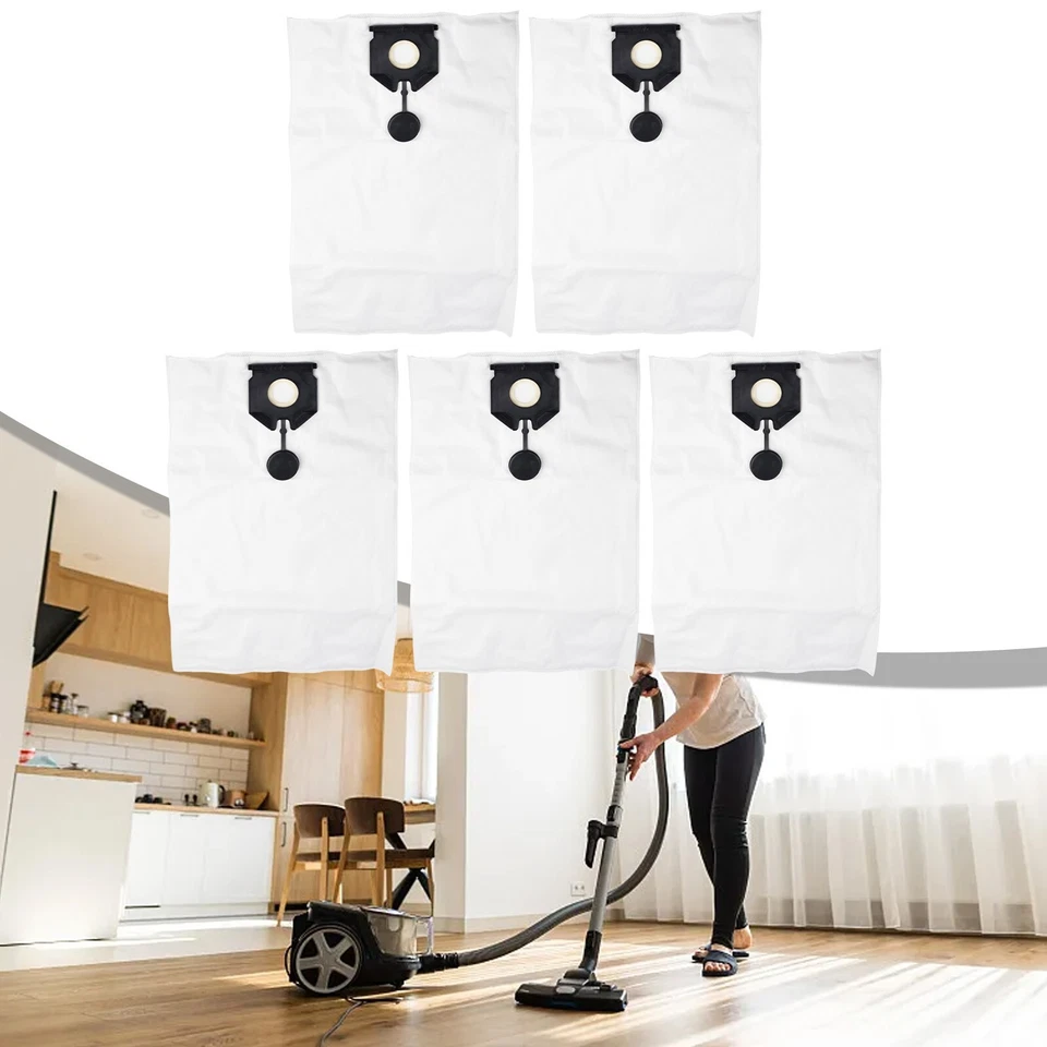 5 Vacuum Cleaner Bags Suitable For K?r/cher 2.889-154.0 NT30/1,30L Replacement/ - Image 3 of 4