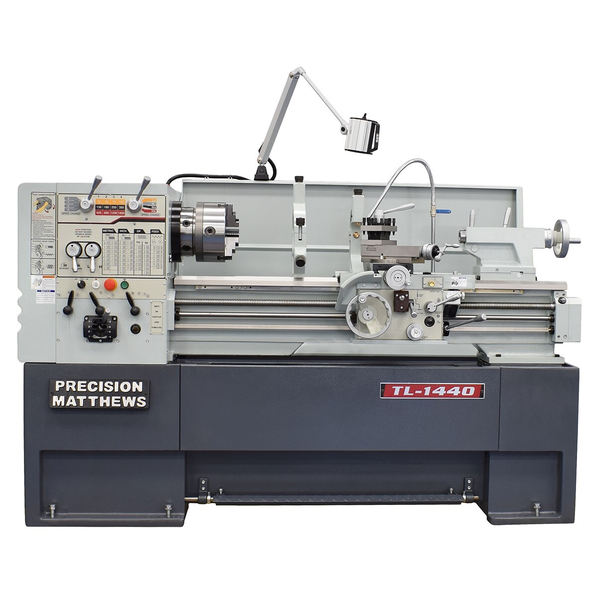 PM-1440TL 14X40″ ULTRA PRECISION TAIWAN HEAVY DUTY METAL LATHE