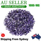 100g-1kg Amethyst Crystal Chips BULK Gemstone Tumble Jewellery Craft Decoration