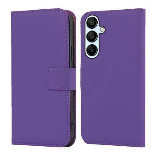 Étui portefeuille pour Samsung Galaxy S22, S23, en Cuir, Jaune violet bleu Rose - Photo 6 sur 7