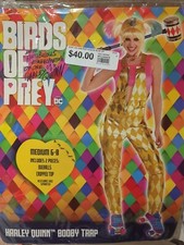 Harley Quinn Bird Of Prey Cosplay Costume Size M 6-8