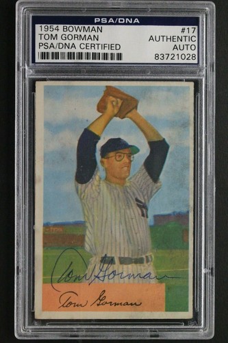 1954 Tom Gorman #17