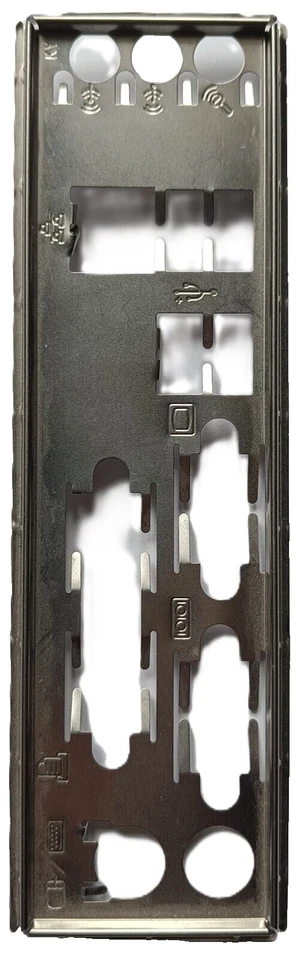 SCHEDA MADRE ASUS P5KPL-AM EPU - I/O REAR SHIELD BACKPLATE MASCHERINA I/O SCUDO - Immagine 4 di 4