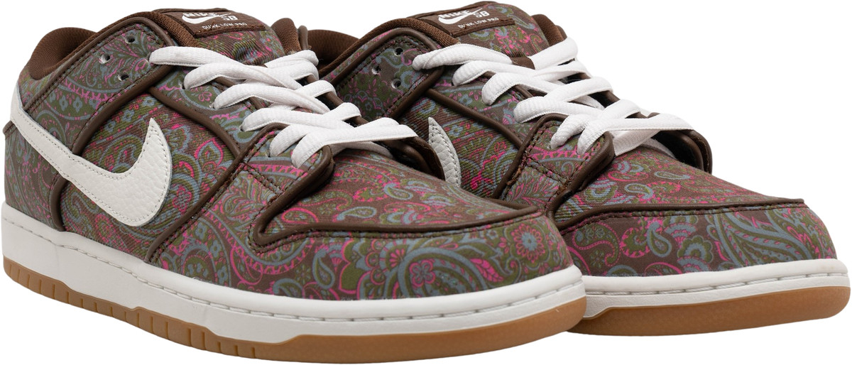 _aka.4iy_ Nike Dunk Low Pro SB ペイズリー柄 Nike SB Dunk Low Pro Paisley Brown Men's - DH7534-200 - US