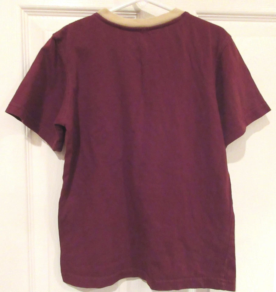 Niños GREENDOG~CAMISETA GRÁFICA GRANATE~TALLA 5~NUEVA CAMISETA CAMISETA~MÚSICA Rock Star~borgoña Foto 4 de 4