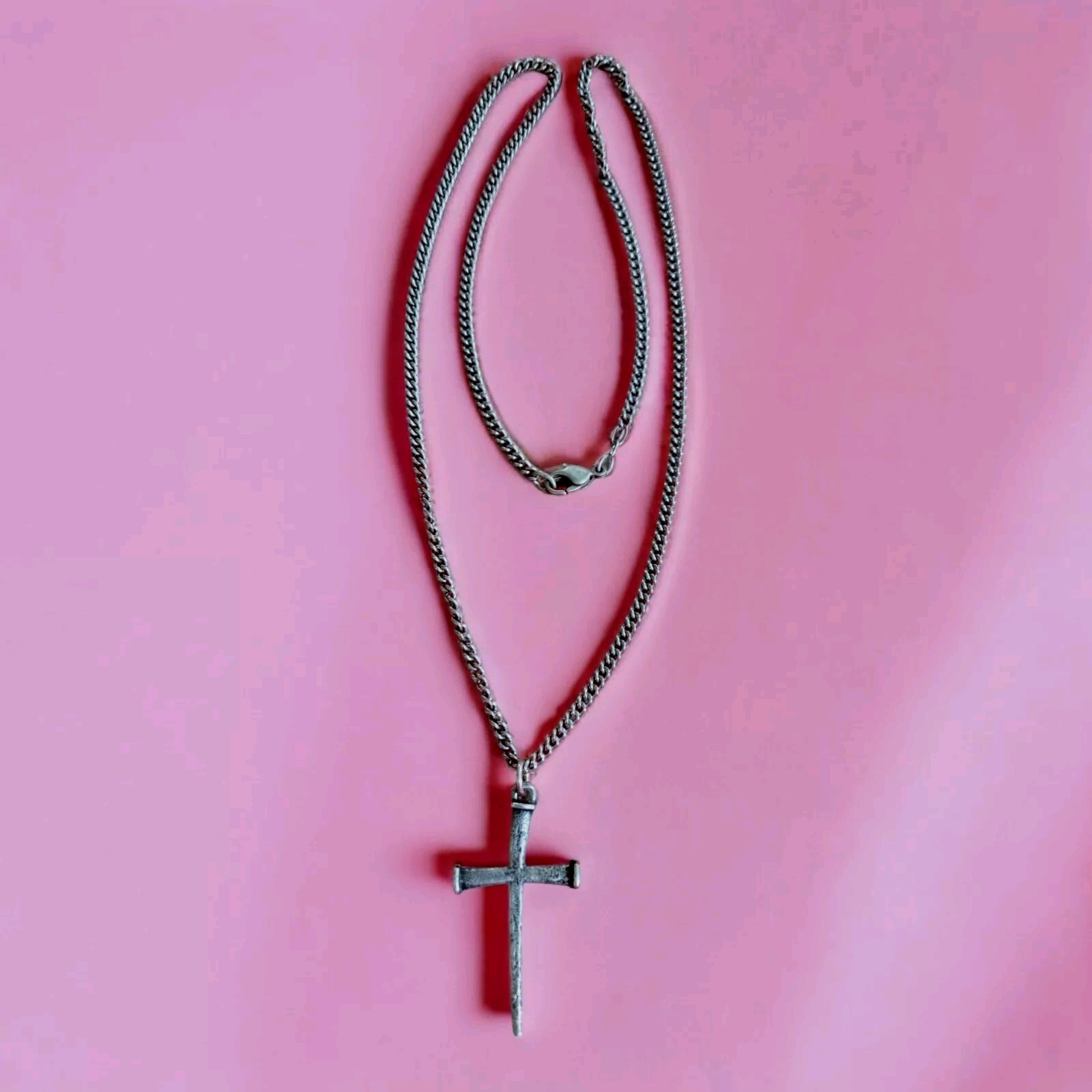 James Avery Nail Cross Sterling Silver 925 Signed Vin… Gem