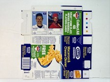 Wade Boggs Ozzie Smith 1987 Kraft Home Plate Heroes Never Folded Panel/Box
