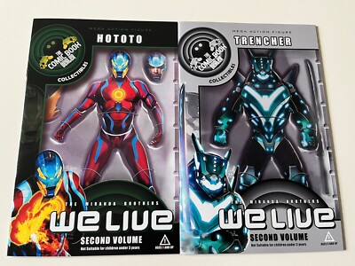WE LIVE AGE OF THE PALLADIONS #1 HAL LAREN ACTION FIGURE SET