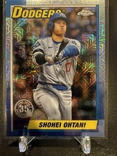 SHOHEI OHTANI BLUE MOJO REFRACTOR SP Insert Chrome Base 2025 SERIES 1 - DODGERS