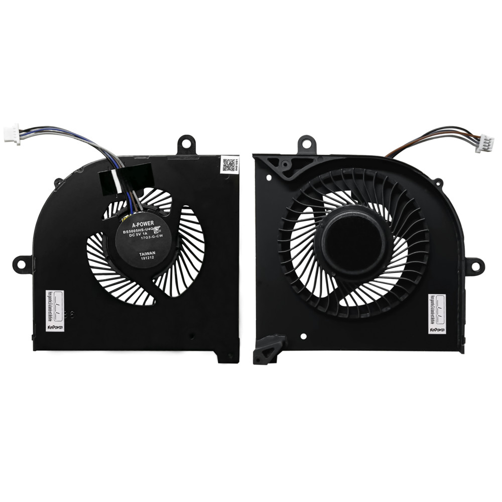 Ventilateur CPU MSI GS76, refroidissement fluide et silencieux à 4 broches